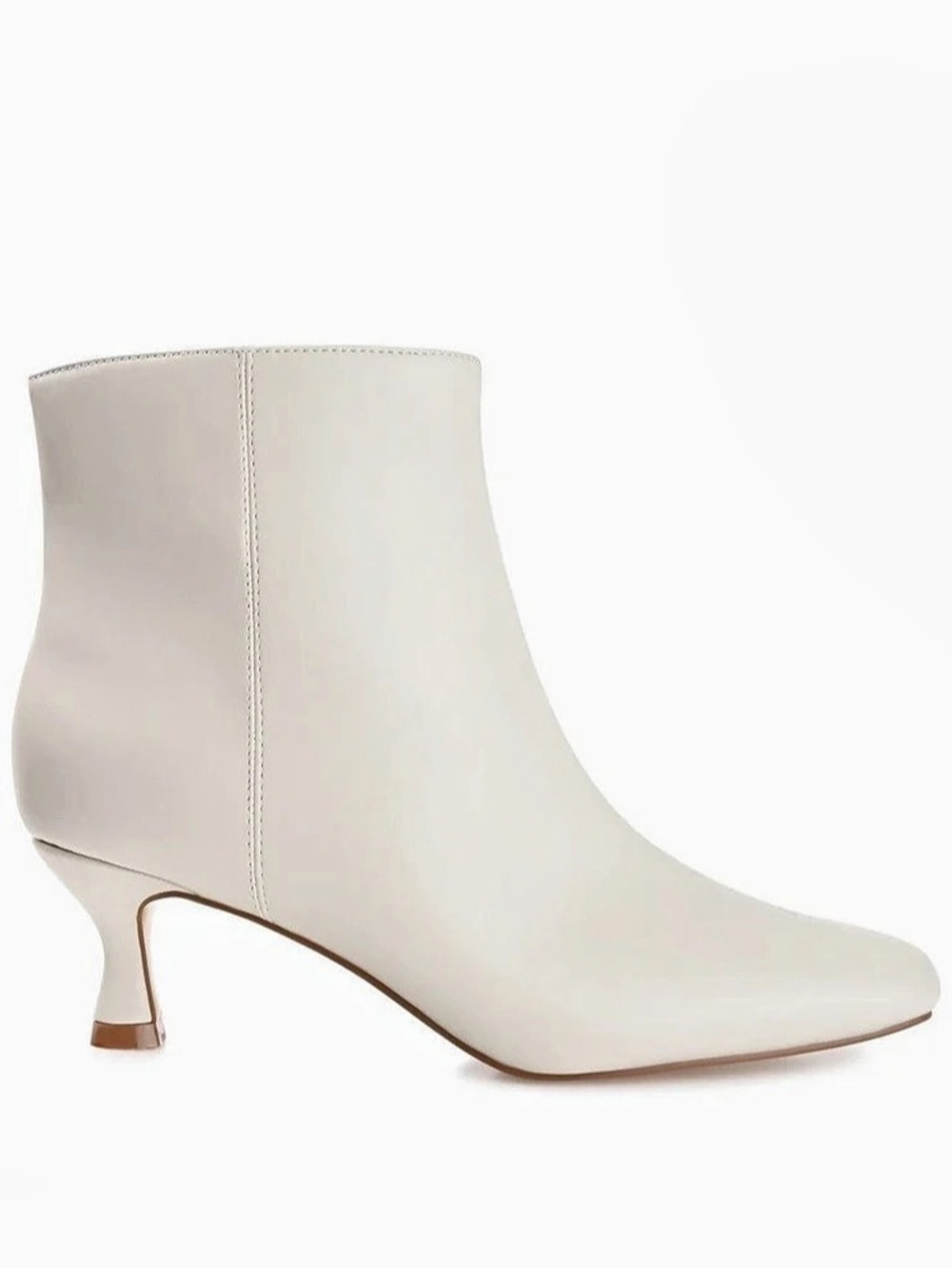 KELSSA POINTED TOE BOOTIES IN VEGAN LEATHER Size 8.5